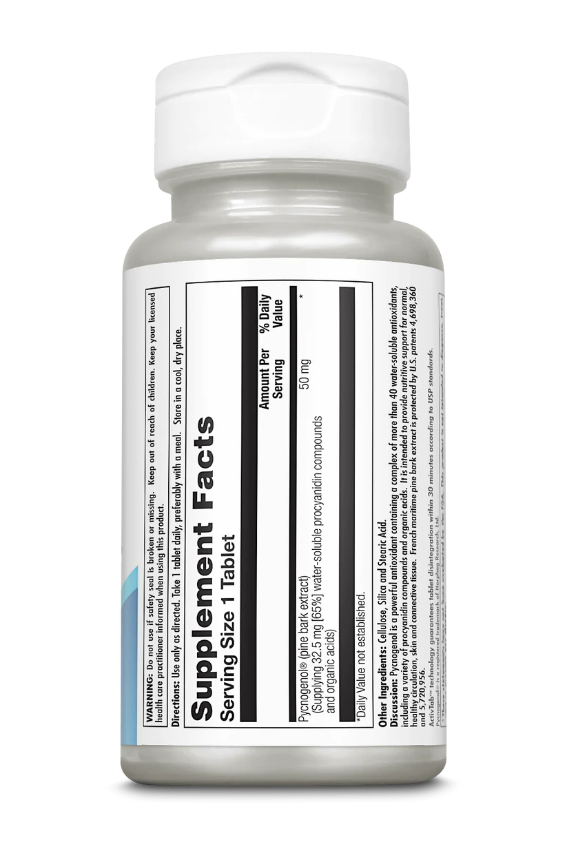 KAL Pycnogenol® 50mg (60 Tabliets)