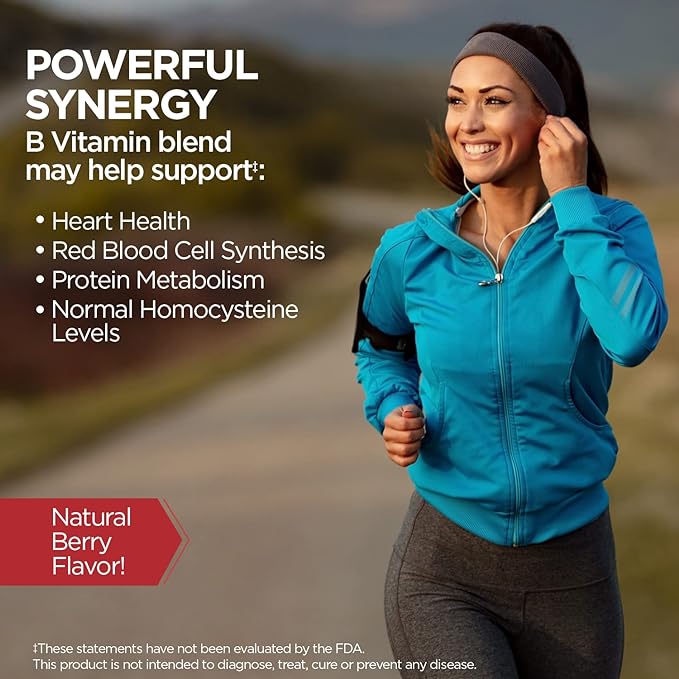 KAL Vitamin B-6, B-12 & Folic Acid Supplement (60 ActivMelt Micro Tablets)