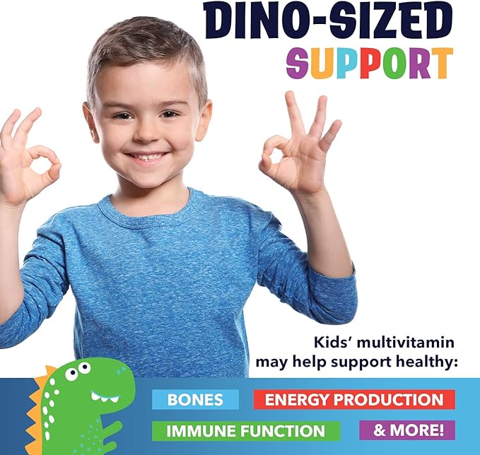 KAL MultiSaurus® Kids Organic Multivitamin Gummy (60 Gummies)