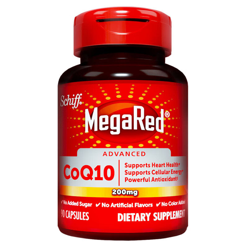 MegaRed CoQ10 200mg Advanced Capsules 90 Count