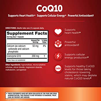MegaRed CoQ10 200mg Advanced Capsules 90 Count