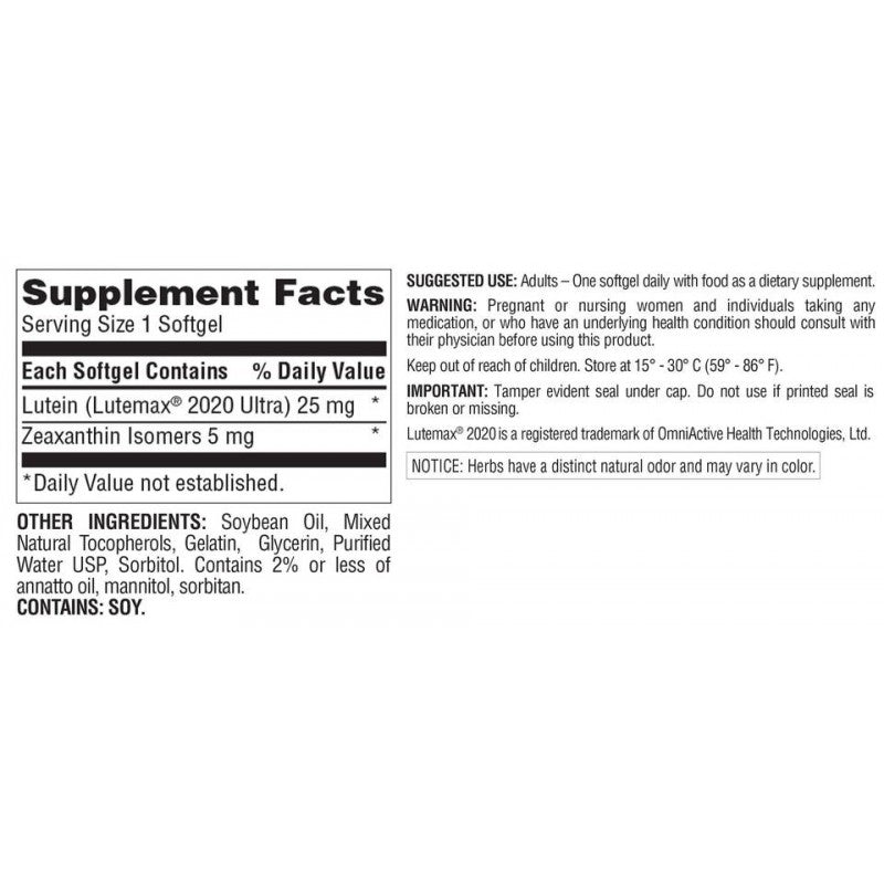 Trunature Lutein & Zeaxanthin 140 CT