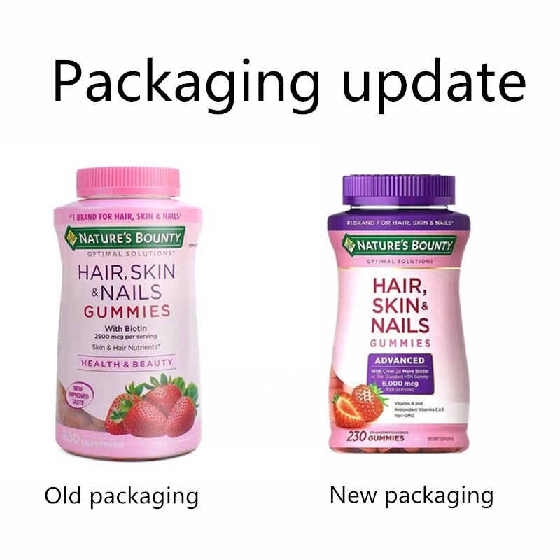 Nature's Bounty Hair, Skin and Nails Advanced, 230 Gummies