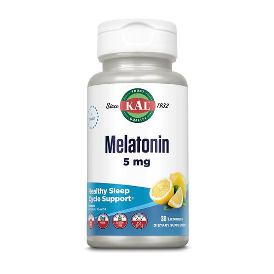 KAL Melatonin 5 mg (Lemon | 60 Lozenges)