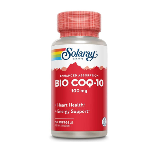 SOLARAY Bio CoQ-10 100mg (30 softgels)