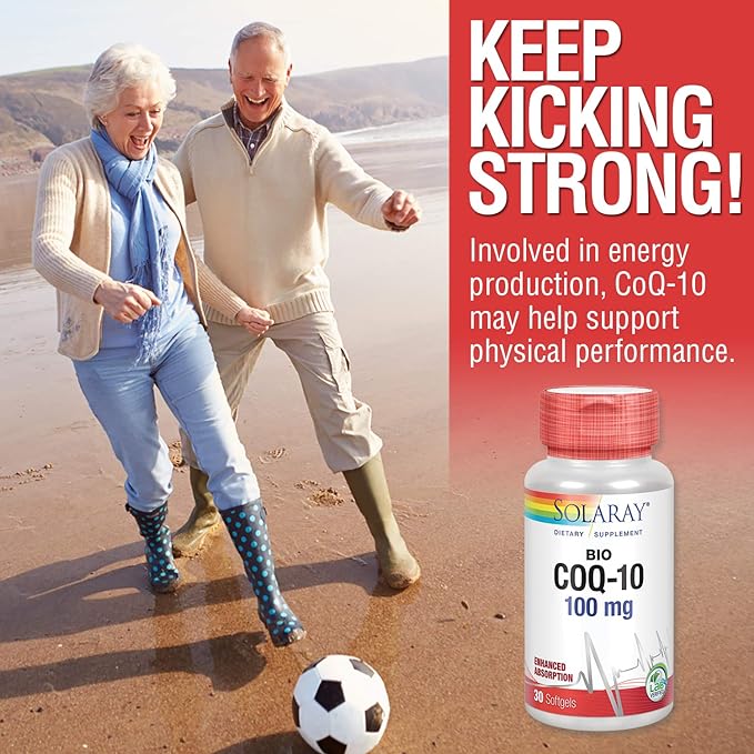 SOLARAY Bio CoQ-10 100mg (30 softgels)